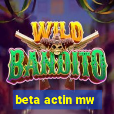 beta actin mw