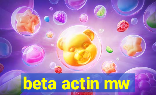 beta actin mw