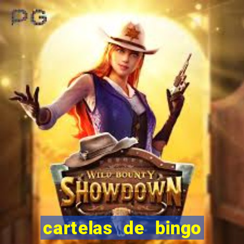 cartelas de bingo para chá de bebê