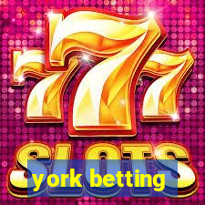 york betting