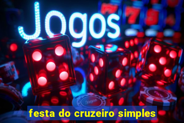 festa do cruzeiro simples