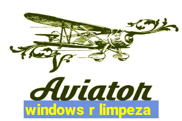 windows r limpeza