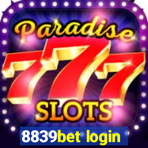 8839bet login