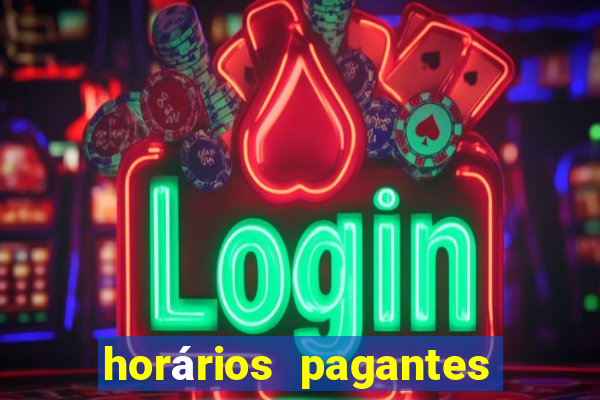 horários pagantes fortune mouse