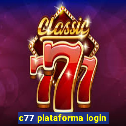 c77 plataforma login