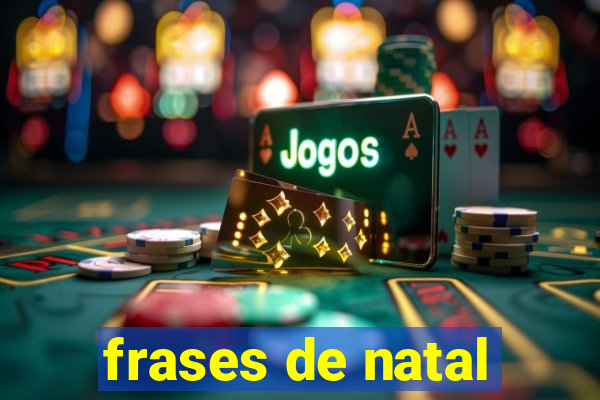 frases de natal