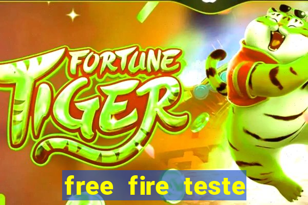 free fire teste gr谩tis jogar