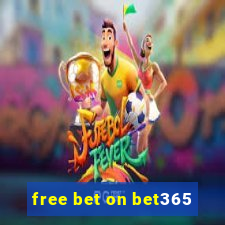 free bet on bet365