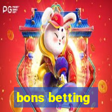 bons betting