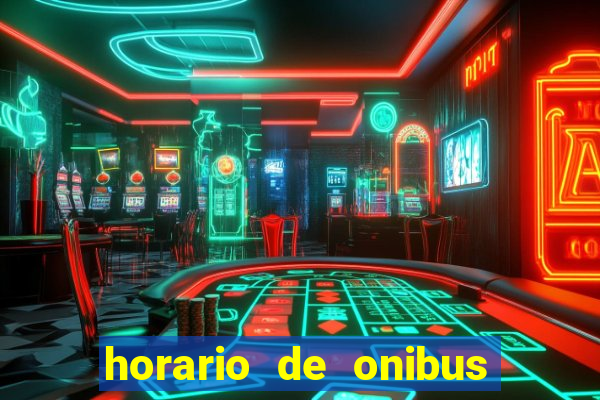 horario de onibus joinville vila nova via walmor harger