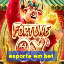 esporte em bet