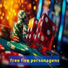 free fire personagens