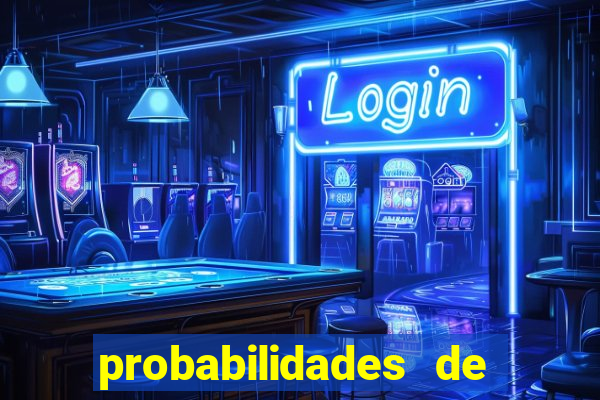 probabilidades de jogos de futebol