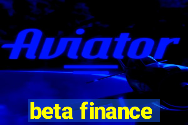 beta finance