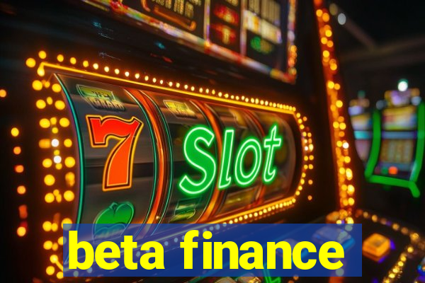 beta finance