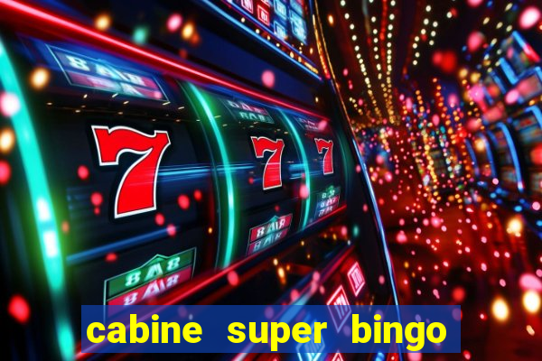 cabine super bingo interna msc