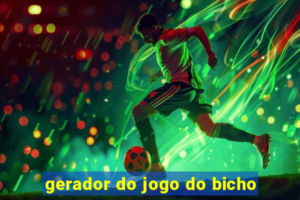 gerador do jogo do bicho