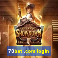 70bet .com login