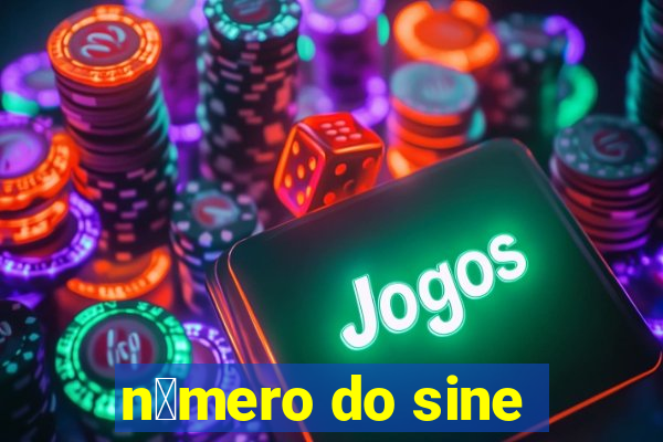 n煤mero do sine