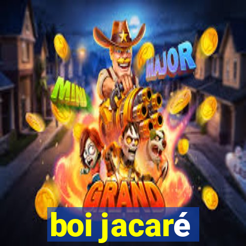 boi jacaré