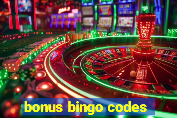 bonus bingo codes