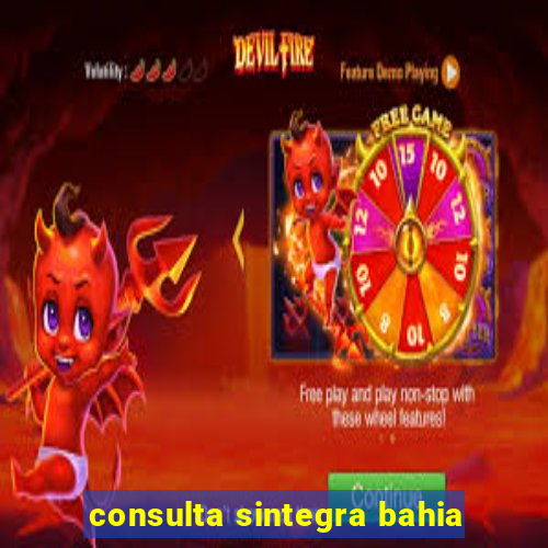 consulta sintegra bahia