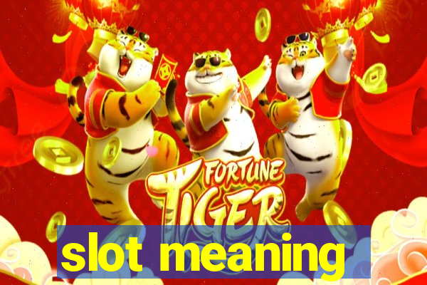 slot meaning