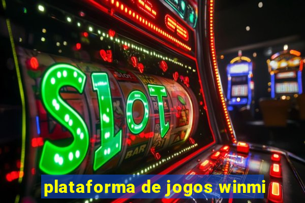 plataforma de jogos winmi