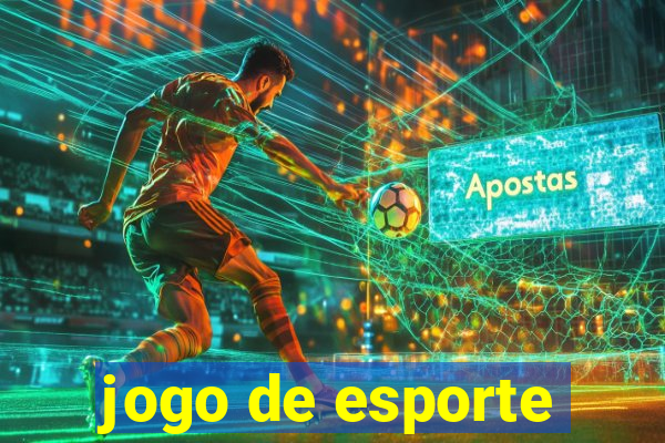 jogo de esporte