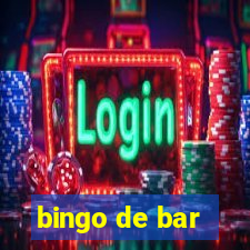 bingo de bar