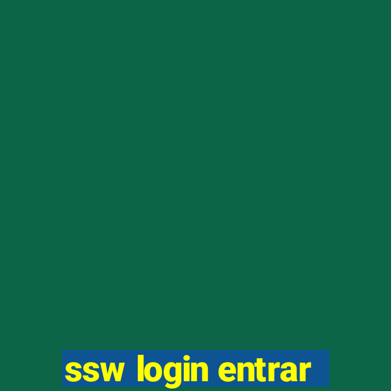 ssw login entrar