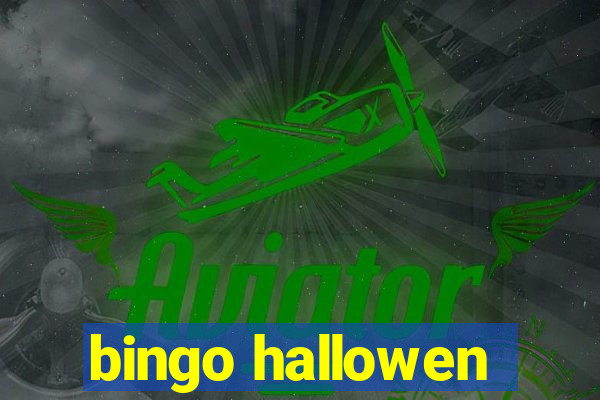 bingo hallowen