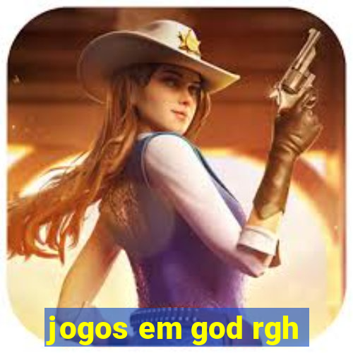 jogos em god rgh