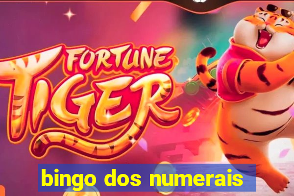 bingo dos numerais