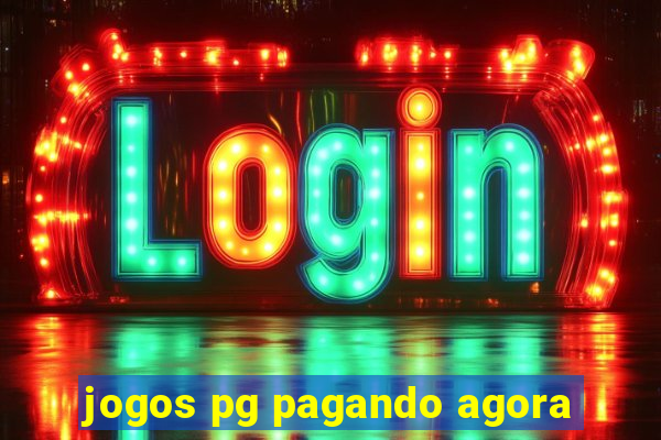 jogos pg pagando agora