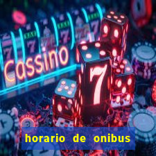 horario de onibus santos dumont x juiz de fora