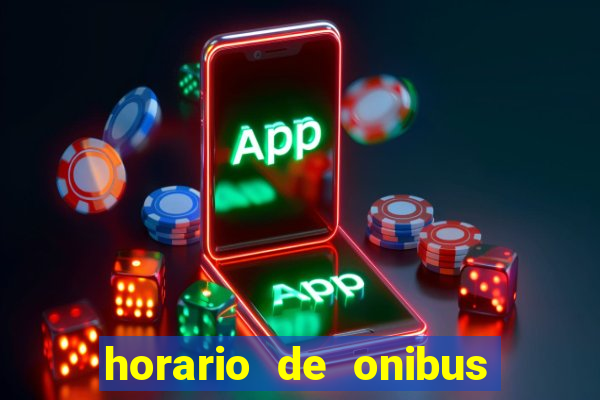 horario de onibus santos dumont x juiz de fora