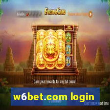 w6bet.com login