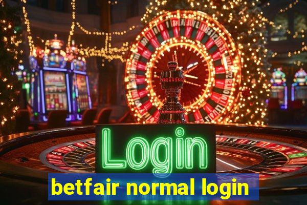 betfair normal login