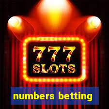 numbers betting