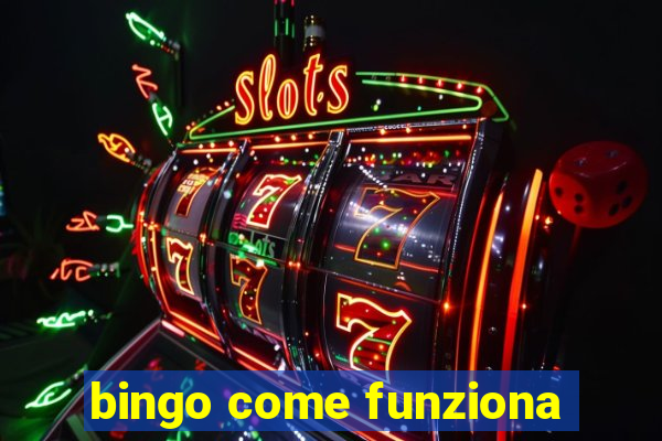 bingo come funziona