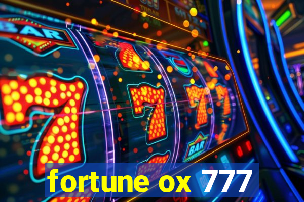 fortune ox 777