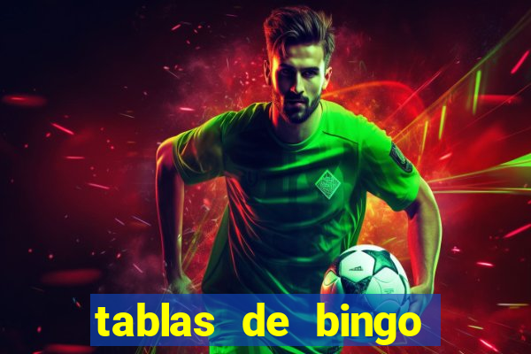 tablas de bingo para imprimir en excel