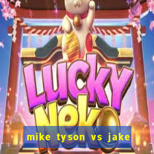 mike tyson vs jake paul assistir online