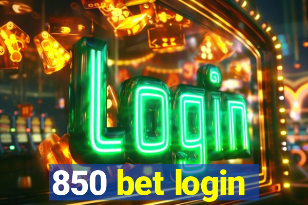 850 bet login