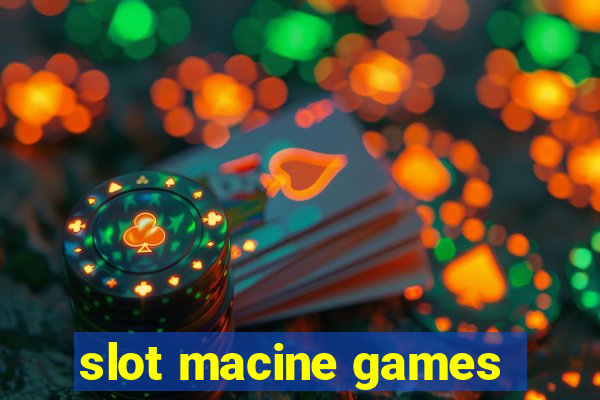 slot macine games