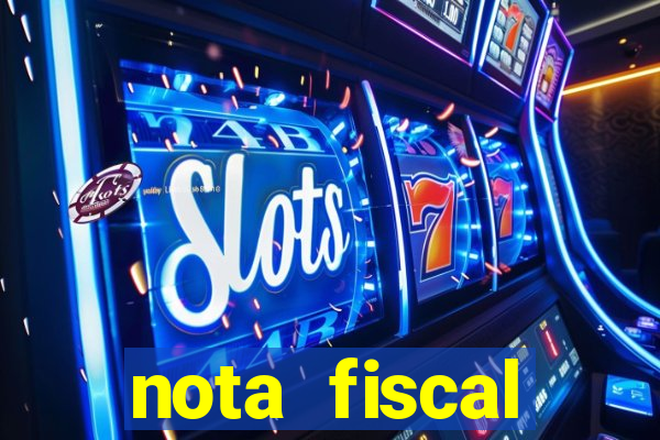 nota fiscal cruzeiro sp