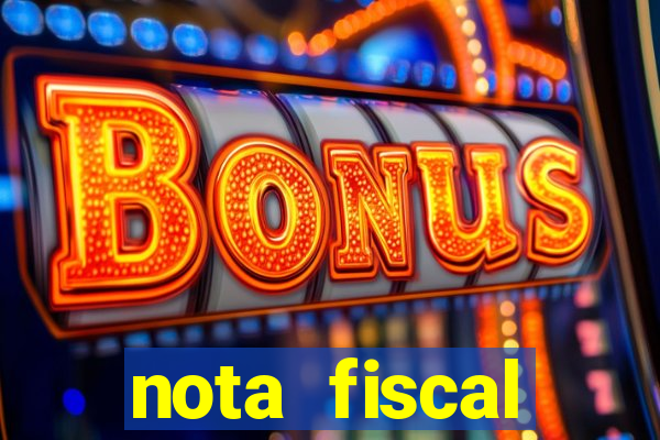 nota fiscal cruzeiro sp