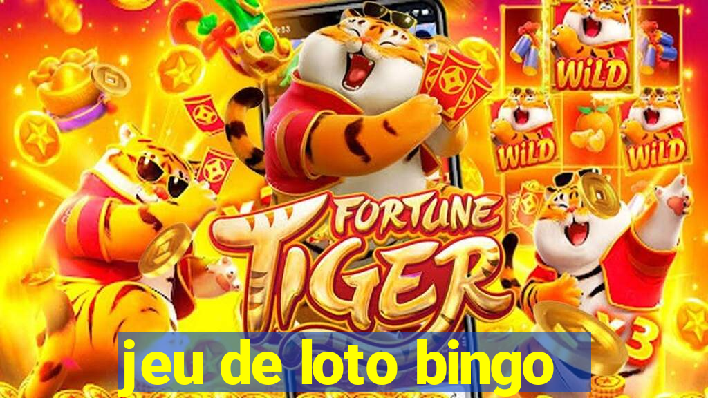 jeu de loto bingo