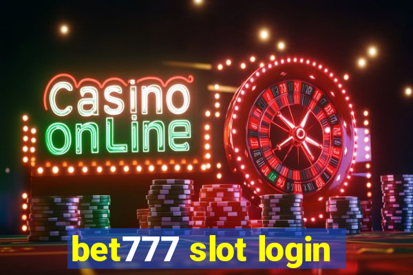 bet777 slot login